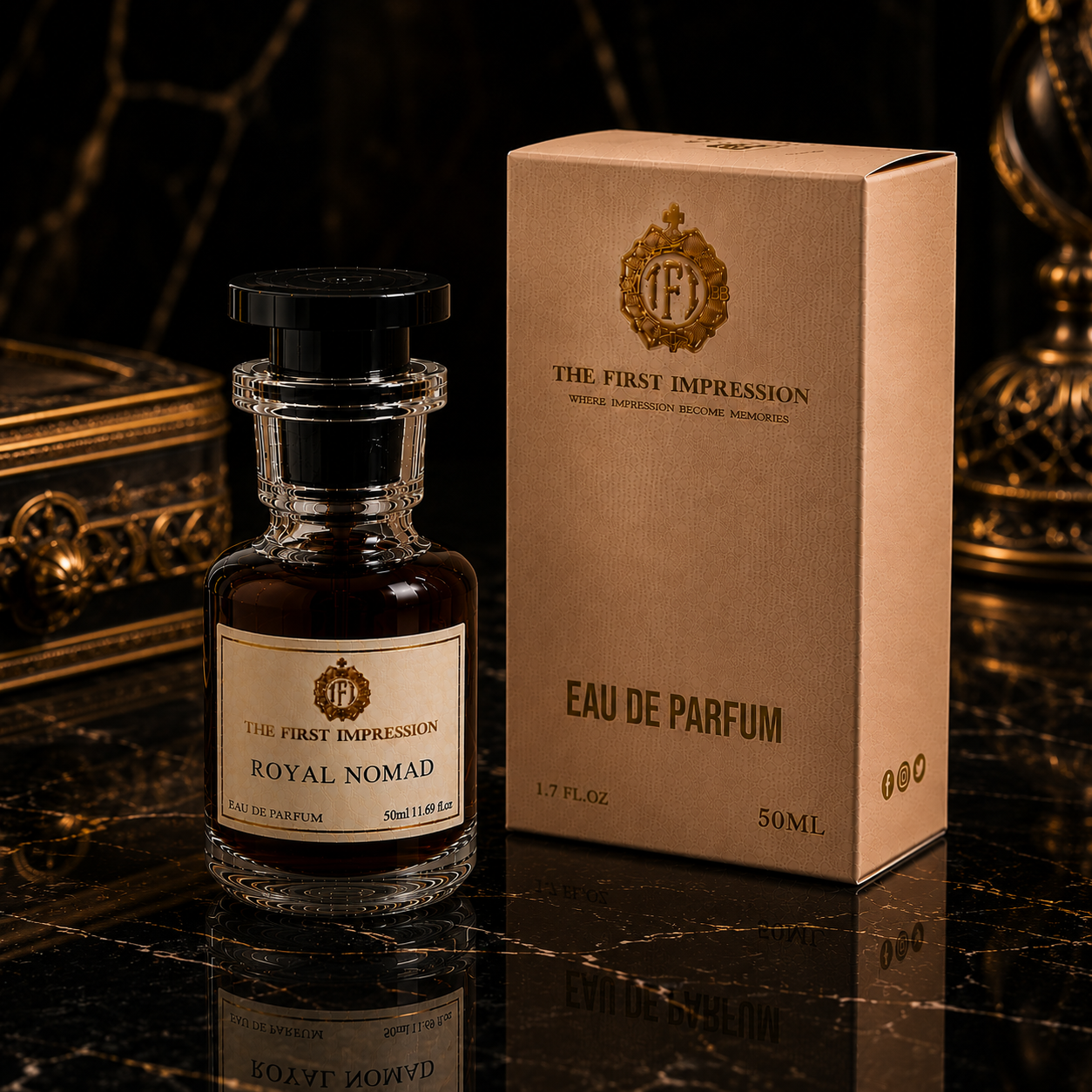 Royal Nomad Luxury Eau De Parfum for Men & Women - 50ml