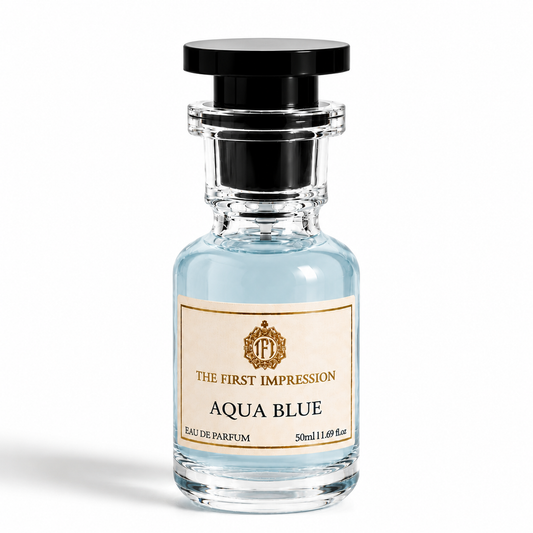 AQUA BLUE — Clean. Cool. Captivating